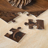 Echo's van de rivier: Murray Cod Wood Print, Legpuzzel (Zijkant)