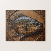 Echo's van de rivier: Murray Cod Wood Print, Legpuzzel (Horizontaal)