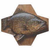 Echo's van de rivier: Murray Cod Wood Print, Voetbal (Enkel)