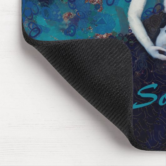 Echo's van de stilte: een vioollied van genezing muismat (Hoek)