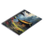 Echo's van de tijd, verlaten tempel notitieboek (Linkerzijde)