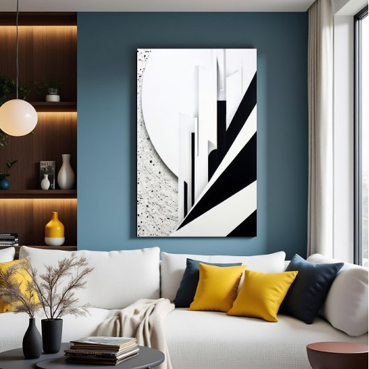 Echo's van de Toekomst Canvas Afdruk