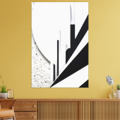 Echo's van de Toekomst Canvas Afdruk (Insitu (Woonkamer))