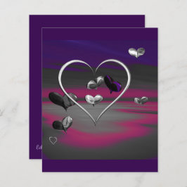 Echos van een metalige romance papieren vel