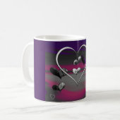 Echo's van een Metallische Romance Koffiemok (Voorkant links)