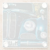 Echo's van engineering glazen onderzetter (Achterkant)