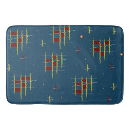 Echo's van geometrie badmat