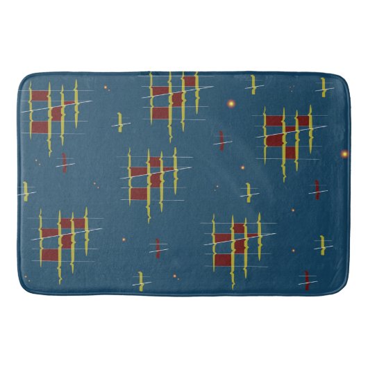 Echo's van geometrie badmat (Voorkant)