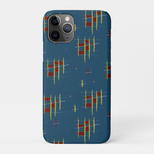 Echo's van geometrie Case-Mate iPhone case (Achterkant)