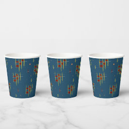 Echo's van geometrie papieren bekers