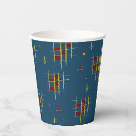 Echo's van geometrie papieren bekers