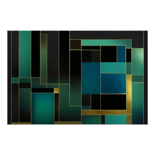Echo's van Geometrie Perfect Poster