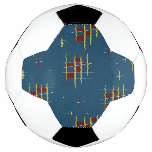 Echo's van geometrie voetbal (Voorkant)