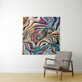 Echo's van het gesluierde spectrum - wandkleed (In Situ (horizontaal))