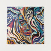 Echo's van het gesluierde spectrum - wandkleed (Voorkant)