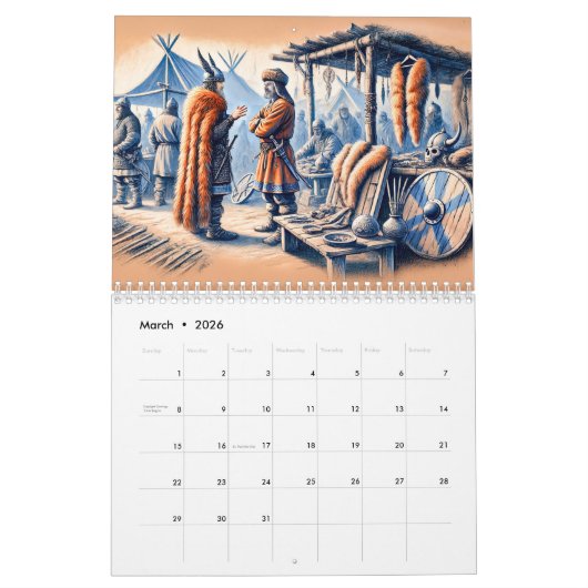 Echos van het Noorden – Vikinggeschiedenis in past Kalender (Mar 2026)