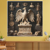 Echo's van het Pelasgische Ritueel Canvas Afdruk (Insitu (Woonkamer))