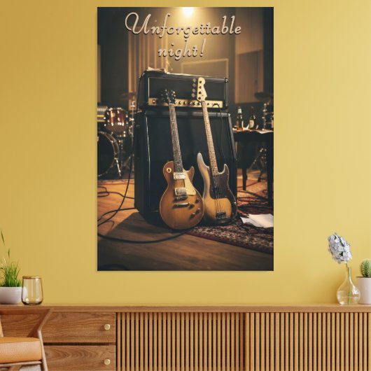 Echo's van het podium canvas afdruk (Insitu (Woonkamer))