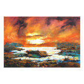 Echo's van kleur foto afdruk (Voorkant)