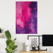 Echo's van Magenta Poster (Thuiskantoor)