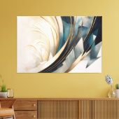 Echo's van Oneindigheid Canvas Afdruk (Insitu (Woonkamer))