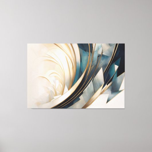 Echo's van Oneindigheid Canvas Afdruk (Voorkant)