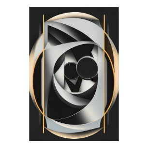 Echo's van Oneindigheid Foto Afdruk