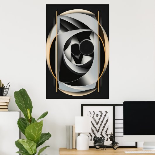 Echo's van oneindigheid poster (Thuiskantoor)