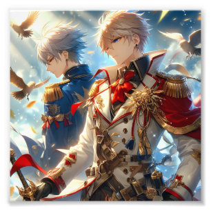 Echo's van oorlog, fluisteren van vrede foto afdruk