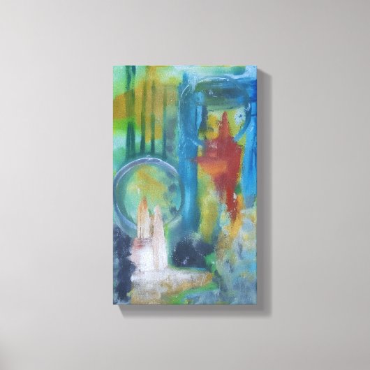 Echo's van Sereniteit Canvas Afdruk (Voorkant)
