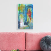 Echo's van Sereniteit Canvas Afdruk (Insitu (Woonkamer))