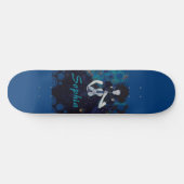 Echo's van Stilte: Een Viool Lied van Genezing Persoonlijk Skateboard (Horizontaal)
