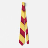 Echo's van Sunset Diagonally-Striped Stropdas (Voorkant)