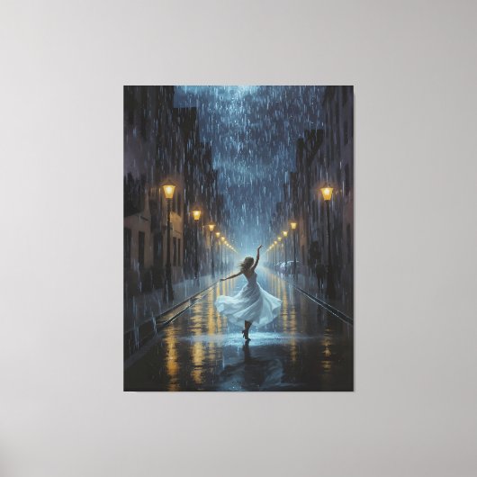 Echo's van vreugde canvas afdruk (Voorkant)