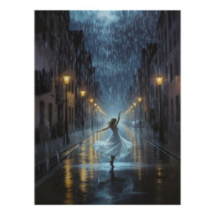 Echo's van vreugde foto afdruk