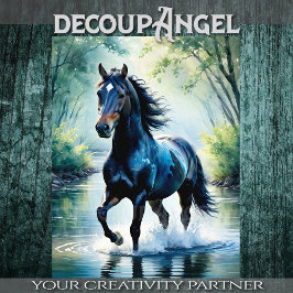 Echo's van vrijheid - Decoupage - Tissuepapier