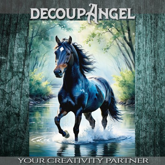 Echo's van vrijheid - Decoupage - Tissuepapier