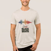 Echo's van vrijheid Tri-Blend shirt (Voorkant)