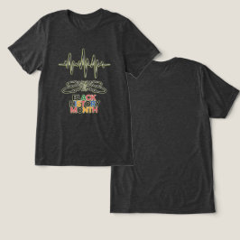 Echo's van vrijheid Tri-Blend shirt