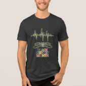 Echo's van vrijheid Tri-Blend shirt (Voorkant)