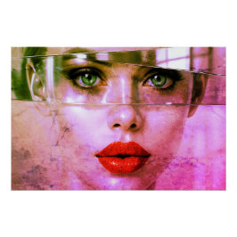 Echos von Morgen: Futuristische Mode und Technik Perfect Poster