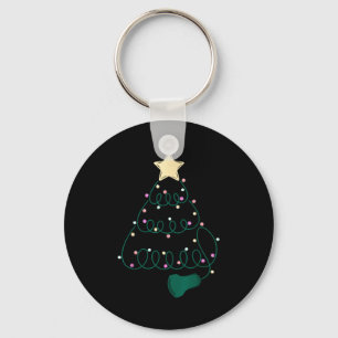 Echoscopist Kerstboom Echografie Mfm Echografie Sleutelhanger