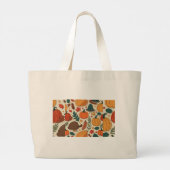 echotas voor Thanksgiving op dag Grote Tote Bag (Achterkant)