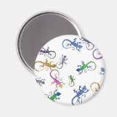 Echsengewusel Magneet (Voorkant / Achterkant)