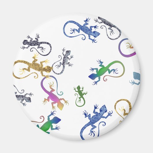 Echsengewusel Magneet (Voorkant)