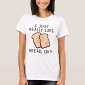 Echt als brood t-shirt (Voorkant)
