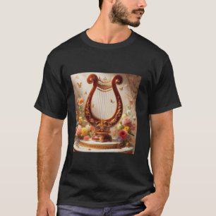 Echt als een Lyre snaarinstrument T-shirt