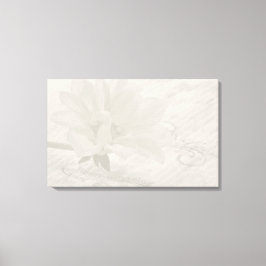 Echt Amazing Dahlia Canvas Afdruk