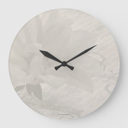 Echt Amazing Dahlia Grote Klok (Voorkant)