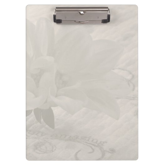 Echt Amazing Dahlia Klembord (Voorkant)